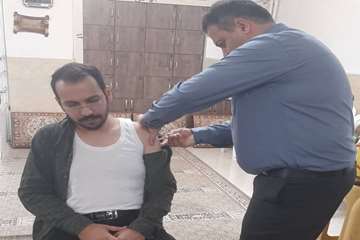 واکسیناسیون پرسنل بیمارستان پورسینا علیه آنفلوانزا